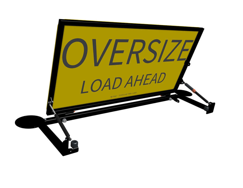 Oversize Load Ahead Pilot Vehicle Sign