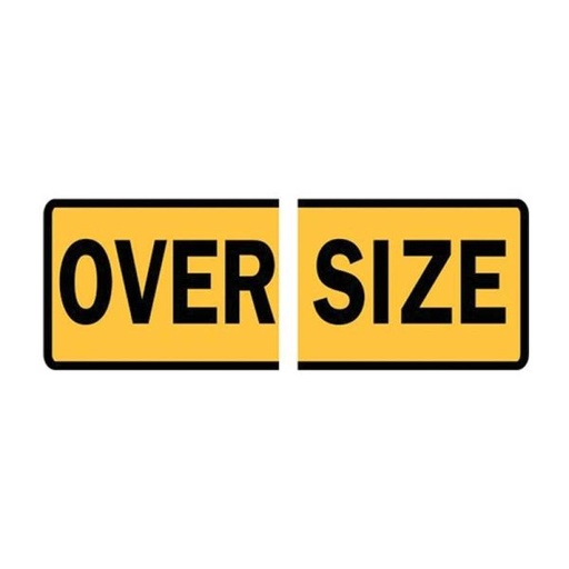 Oversize Sign 1200 x 450 Single Sided (SPLIT)